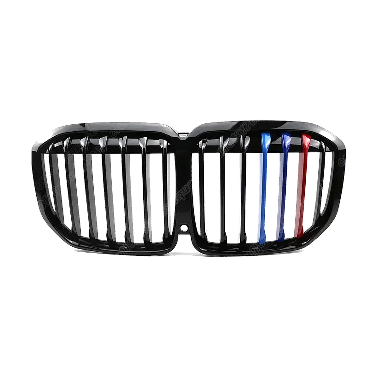 Kidney Grille for BMW X7 G07, Single Line Tricolor