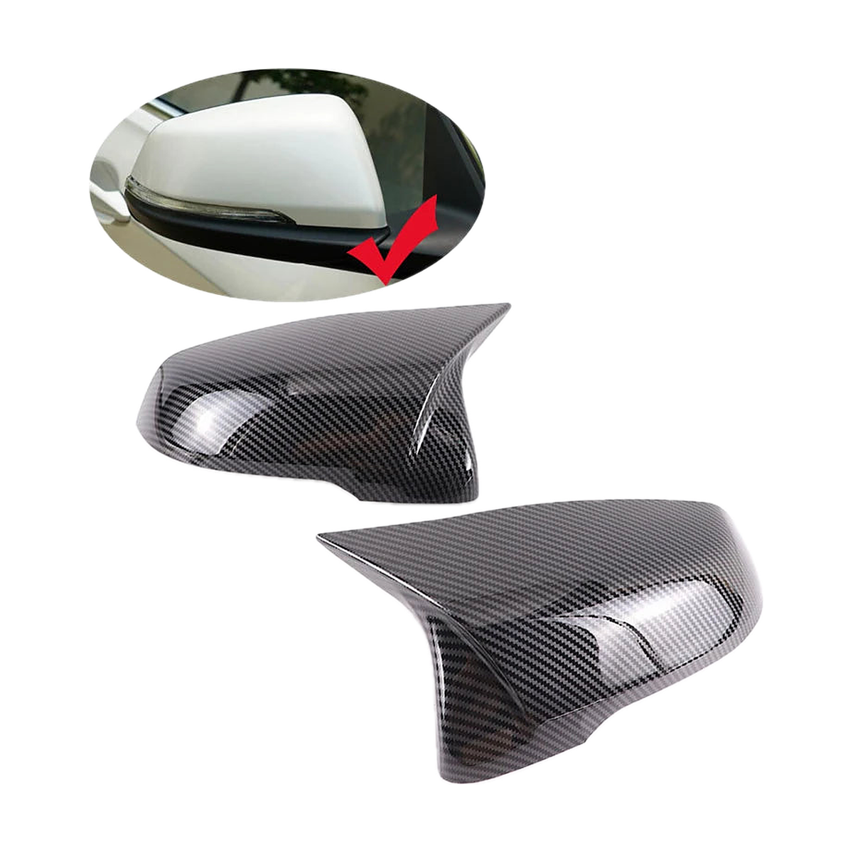 Mirror Caps for BMW 1/2 Series, X1, X2, Z4