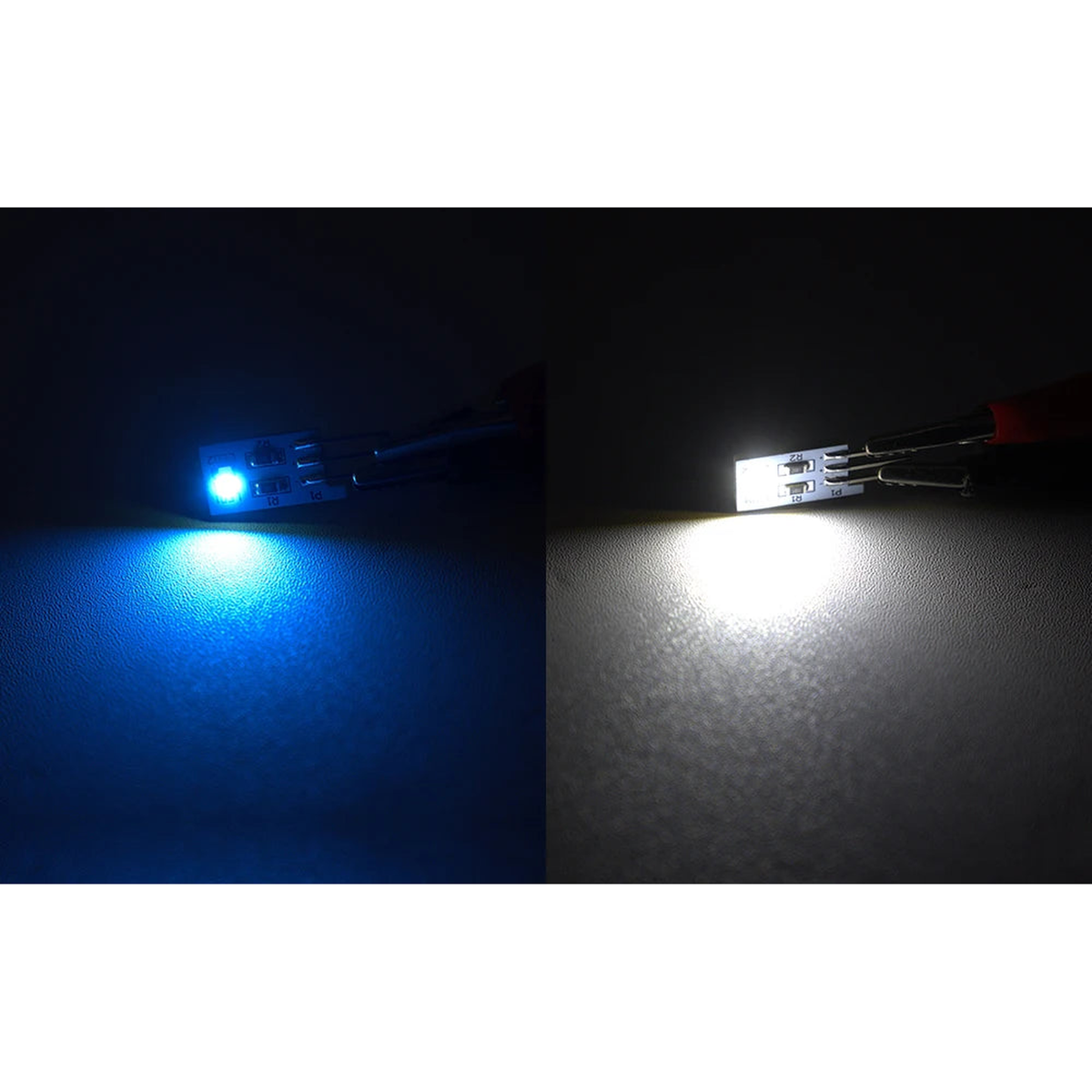 LED Cup Holder Ambient Light for BMW 1/2/3/4 Series F20, F22, F30, F32 Pre-LCI, Ice Blue