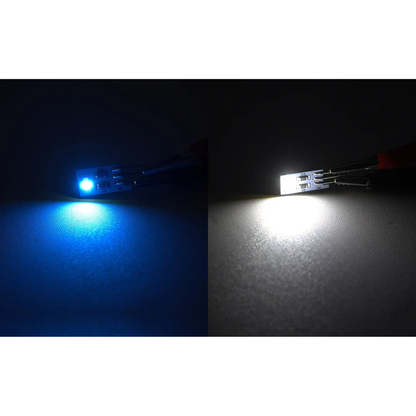 LED Cup Holder Ambient Light for BMW 1/2/3/4 Series F20, F22, F30, F32 Pre-LCI, Ice Blue