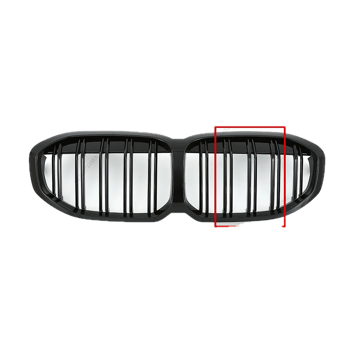 Double Slat Kidney Grille for BMW 1 Series F40, 2 Slat M Color