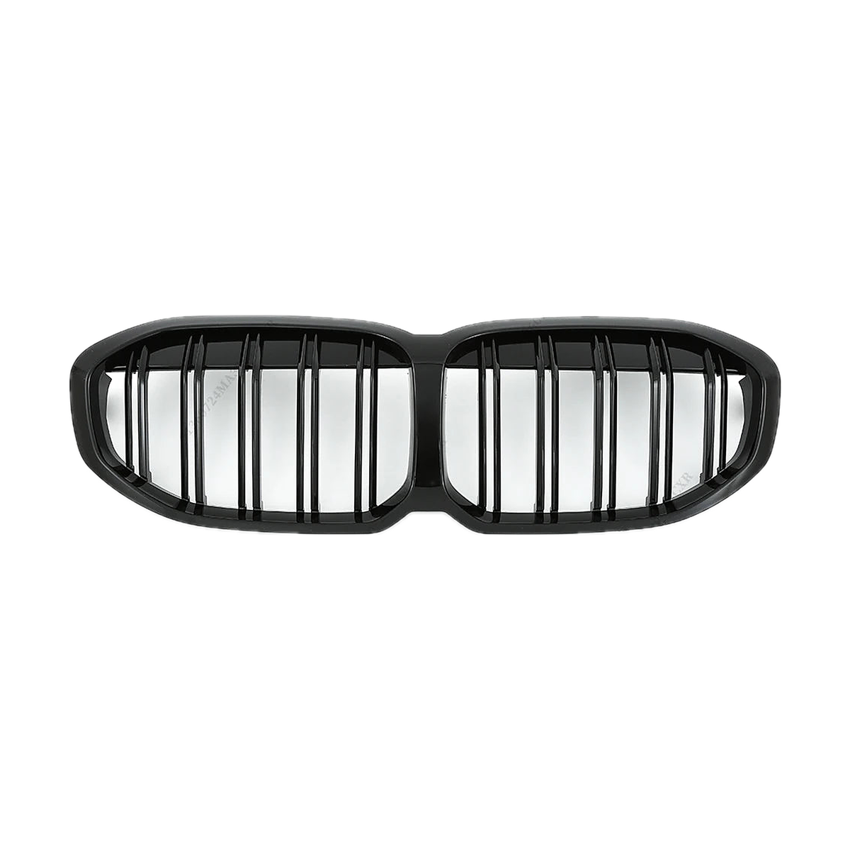 Double Slat Kidney Grille for BMW 1 Series F40, 2 Slat Glossy Black