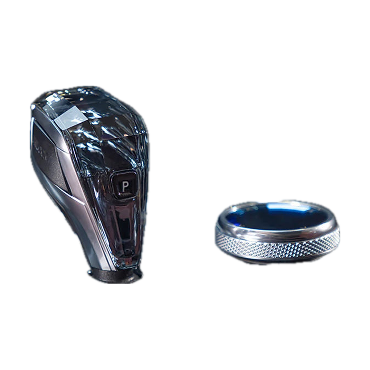 Crystal Gear Selector, iDrive Knob and Start Button Set for BMW G20, G05, G01 (LHD)