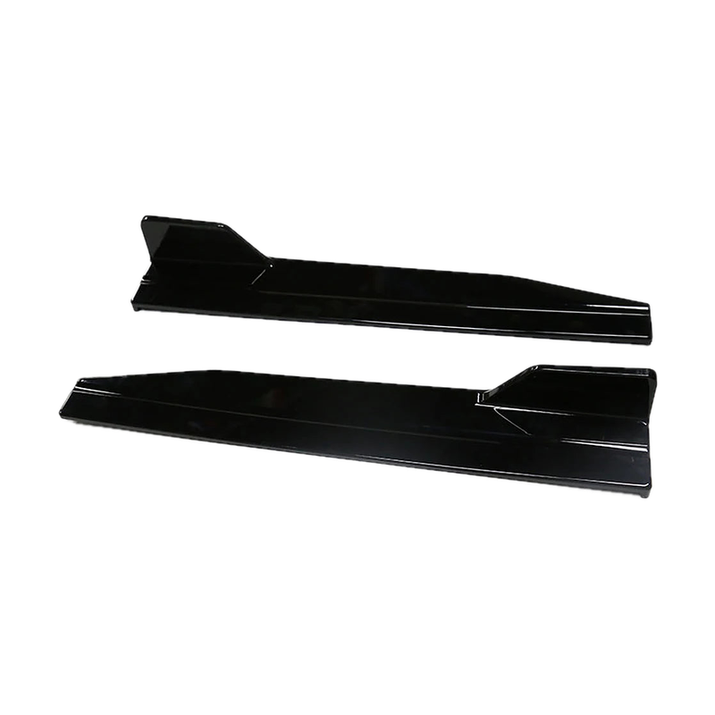 Side Skirt Extension Winglets, 56 cm (Pair), universal fit for BMW