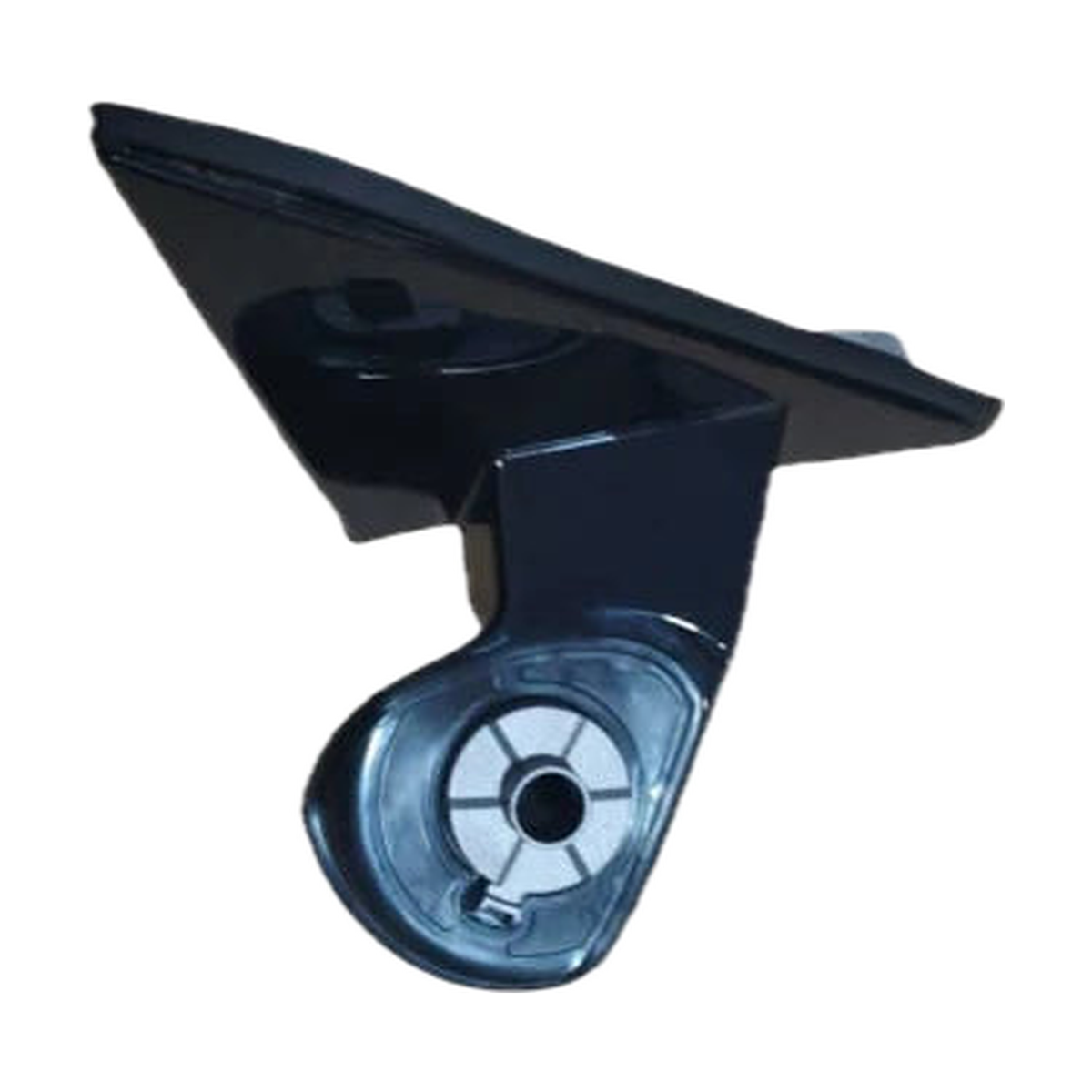 Gloss black mirror base triangle trim, right passenger side version 2 for BMW 3 Series G20, G21, G28 (2020-2023)
