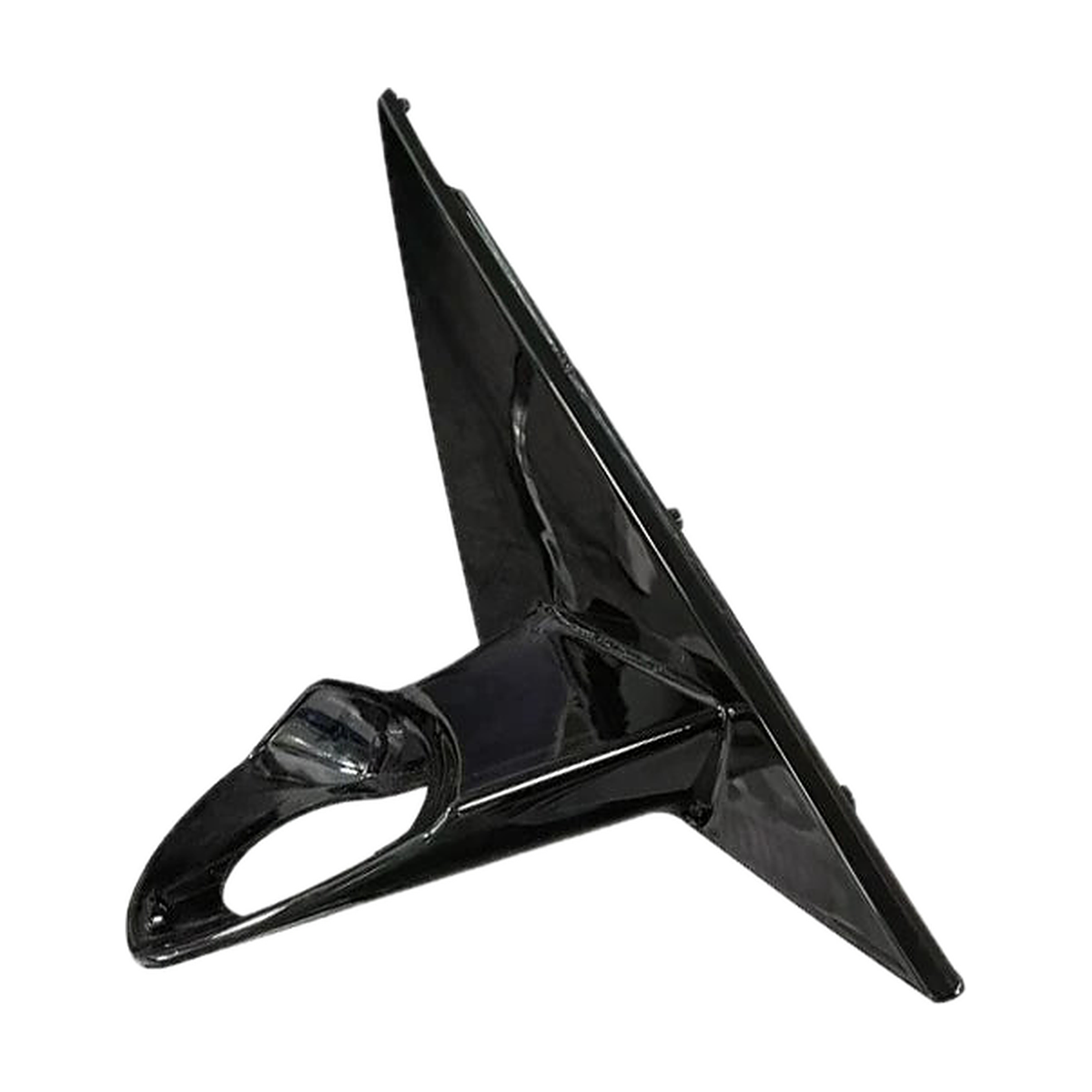 Gloss black mirror base triangle trim, right passenger side for BMW 3 Series G20, G21, G28 (2020-2023)