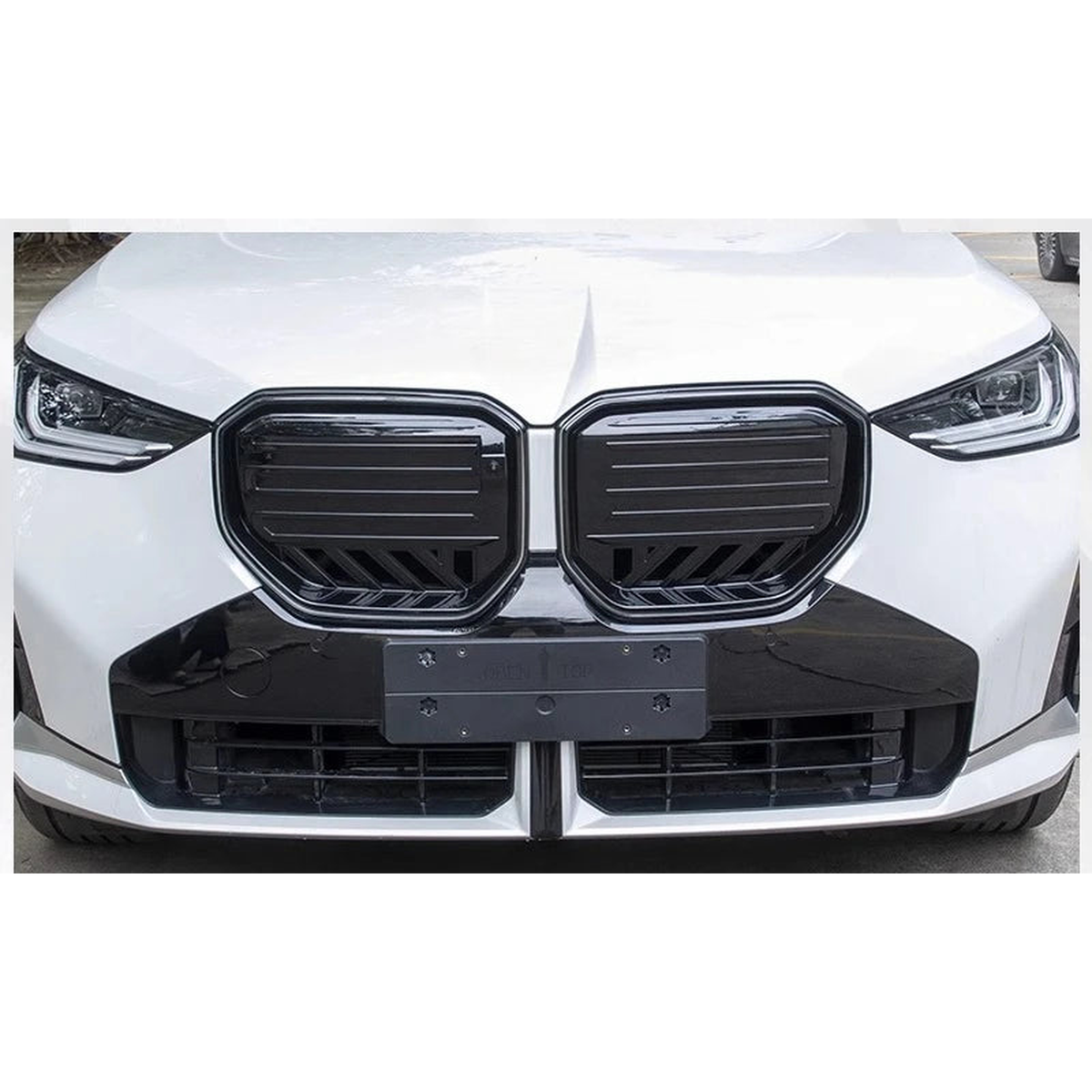 Gloss Black Kidney Grille Overlay for BMW X3 G45