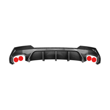 Rear Diffuser with Light for BMW 4 Series G22, G23 M Sport