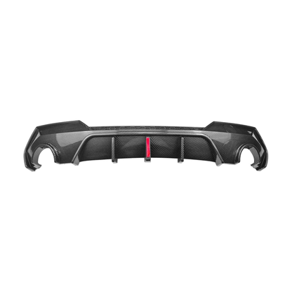 Rear Diffuser with Light for BMW 4 Series G22, G23 M Sport, Dual side with O B1