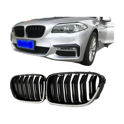 Gloss Black Kidney Grilles for BMW 5 Series F10, F18