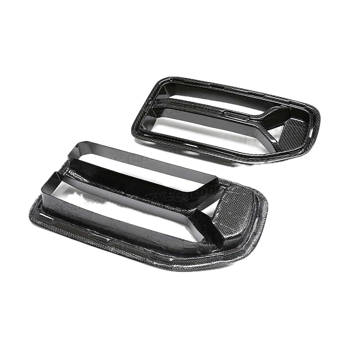 CSL-Style Kidney Grille for BMW G87 M2, Dry carbon fiber