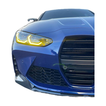 CSL-Style DRL LED Module for BMW M3 G80/G81, M4 G82/G83, Yellow