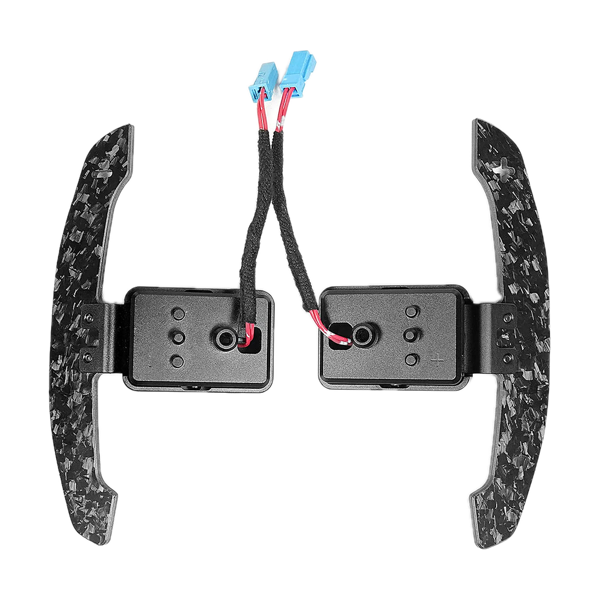 Magnetic Carbon Fiber Paddle Shifters for BMW 1/2/3/4/5/6 Series F20, F30, G20, G30, Type 9