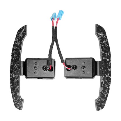 Magnetic Carbon Fiber Paddle Shifters for BMW 1/2/3/4/5/6 Series F20, F30, G20, G30, Type 9
