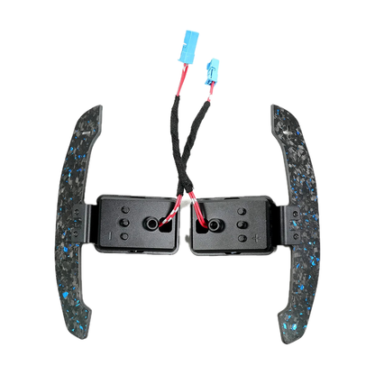 Magnetic Carbon Fiber Paddle Shifters for BMW 1/2/3/4/5/6 Series F20, F30, G20, G30, Type 8