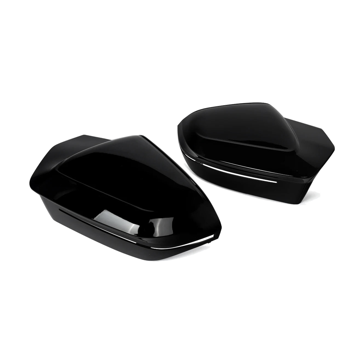 Gloss Black Mirror Covers for BMW 5/7 Series, X3 G60, G70, G45, view 2