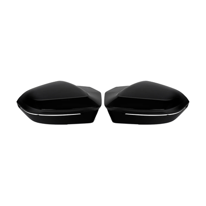 Gloss Black Mirror Covers for BMW 5/7 Series, X3 G60, G70, G45, view 3