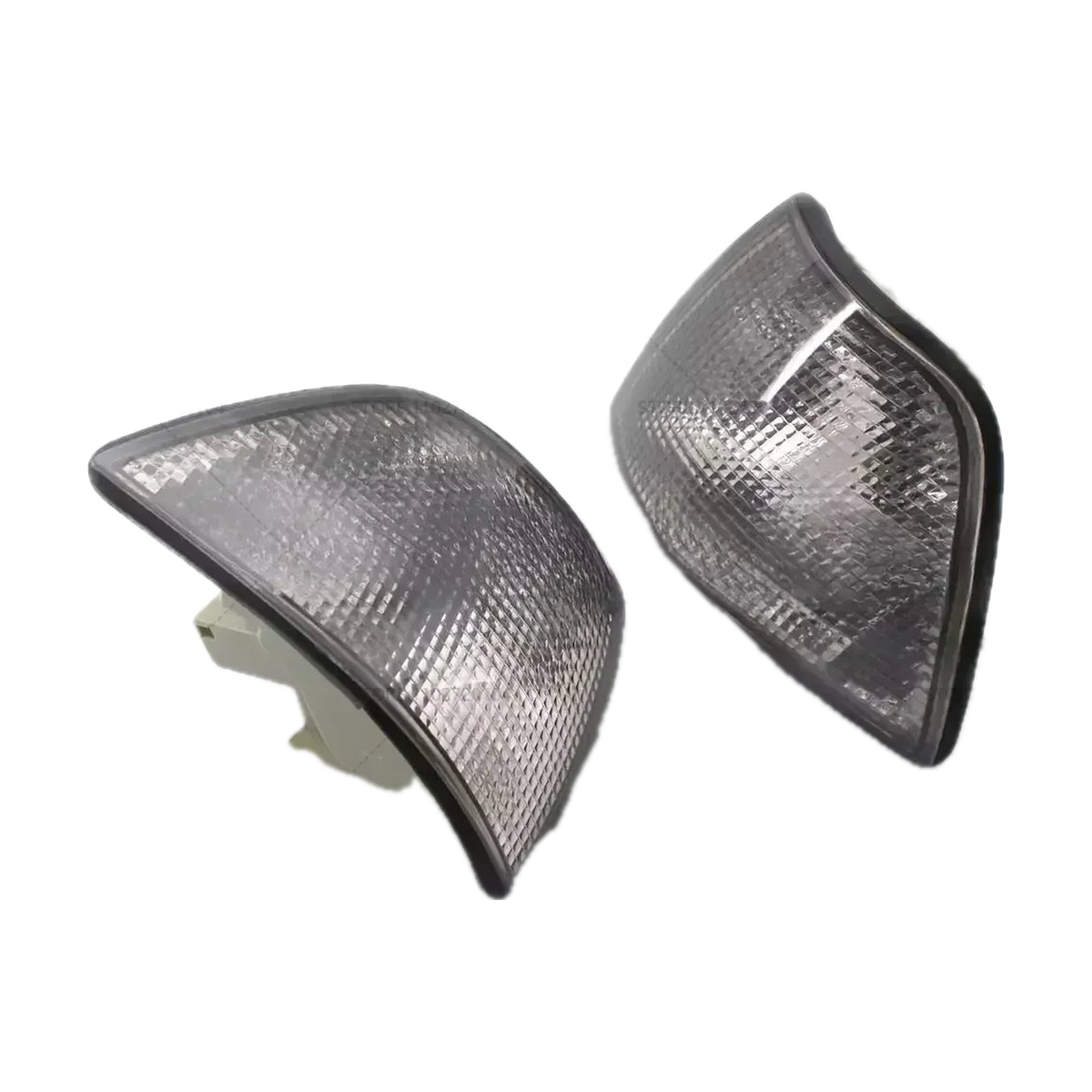Front Corner Indicator Lights for BMW 3 Series E36, Gray a pair