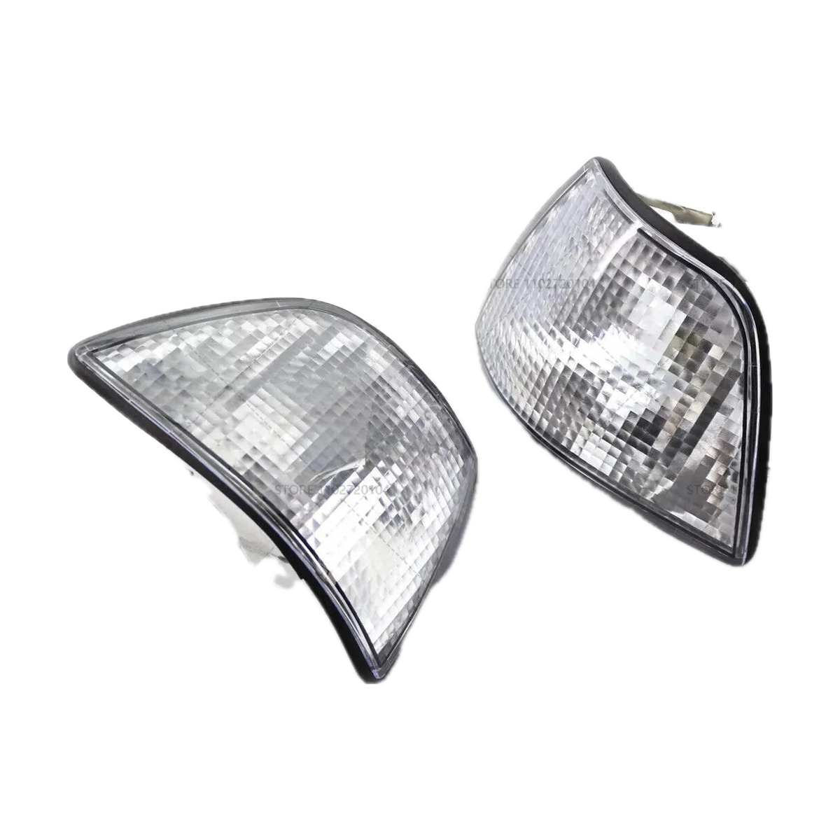 Front Corner Indicator Lights for BMW 3 Series E36, White a pair