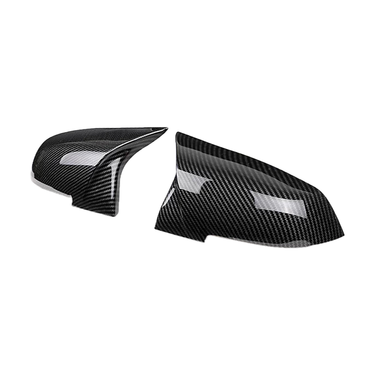 Mirror Caps for BMW 1/2/3/4 Series F20, F22, F30, F32, F87, Carbon Fiber Look