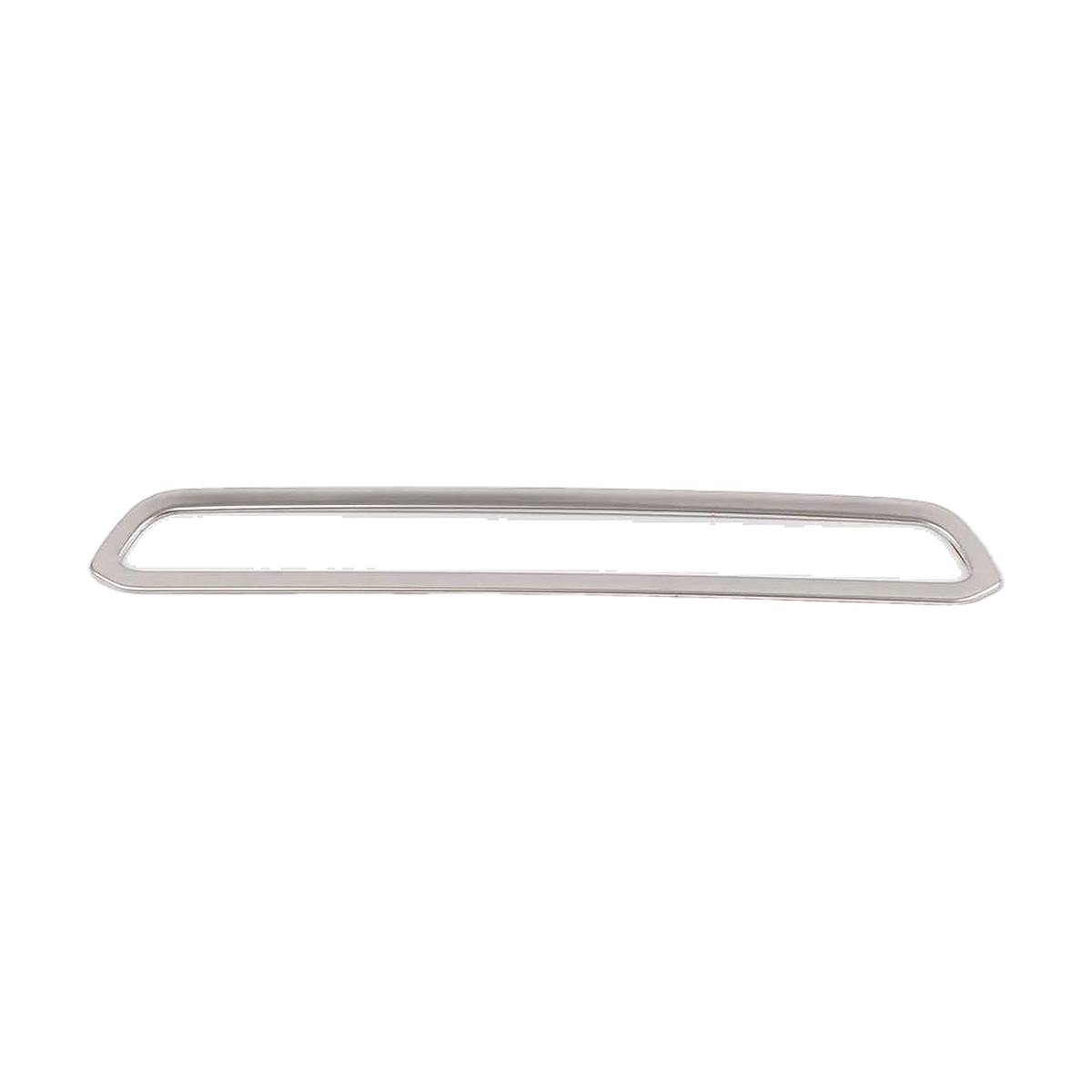 Brushed silver centre console radio panel trim frame for BMW 3 Series G20 / G28 LHD