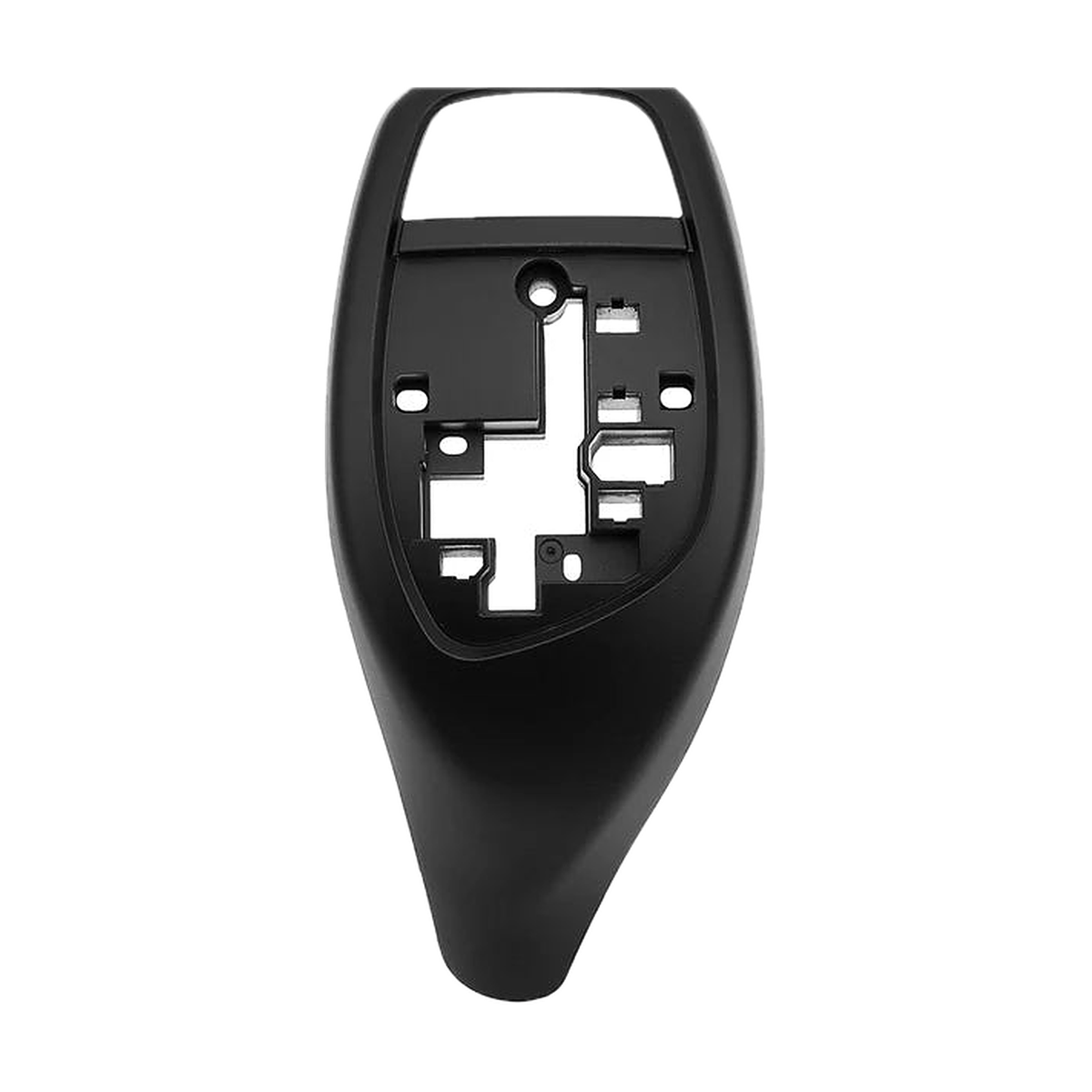 Matte black Type B gear selector cover shell for BMW F20, F22, F30, F10, F01, F25, F26 (2009-2018)