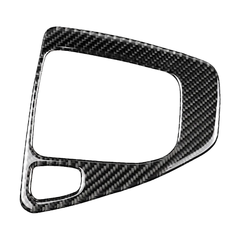 Carbon fibre gear shift panel cover for BMW 3 Series E90, E92, E93 2005 to 2012
