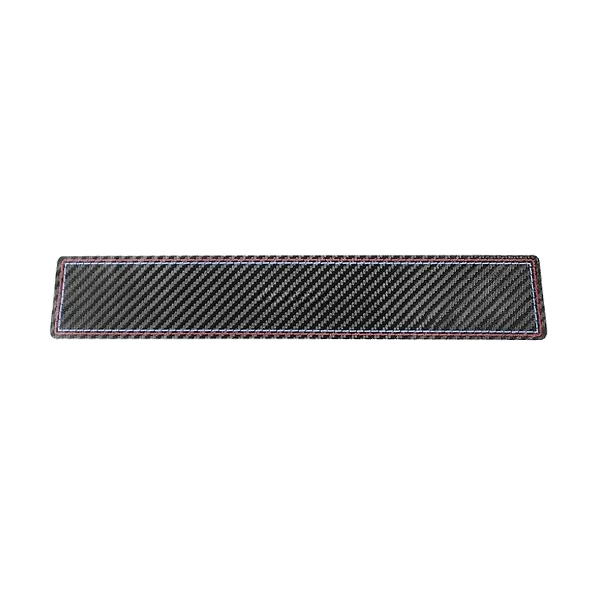 3D carbon fiber leather dashboard anti-dust pad with red and blue stitching for BMW 3 Series F30, 4 Series F32, F34