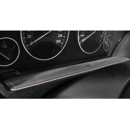 Dashboard anti-dust pad installed above the gauge cluster in a BMW 3 Series F30, 4 Series F32, F34