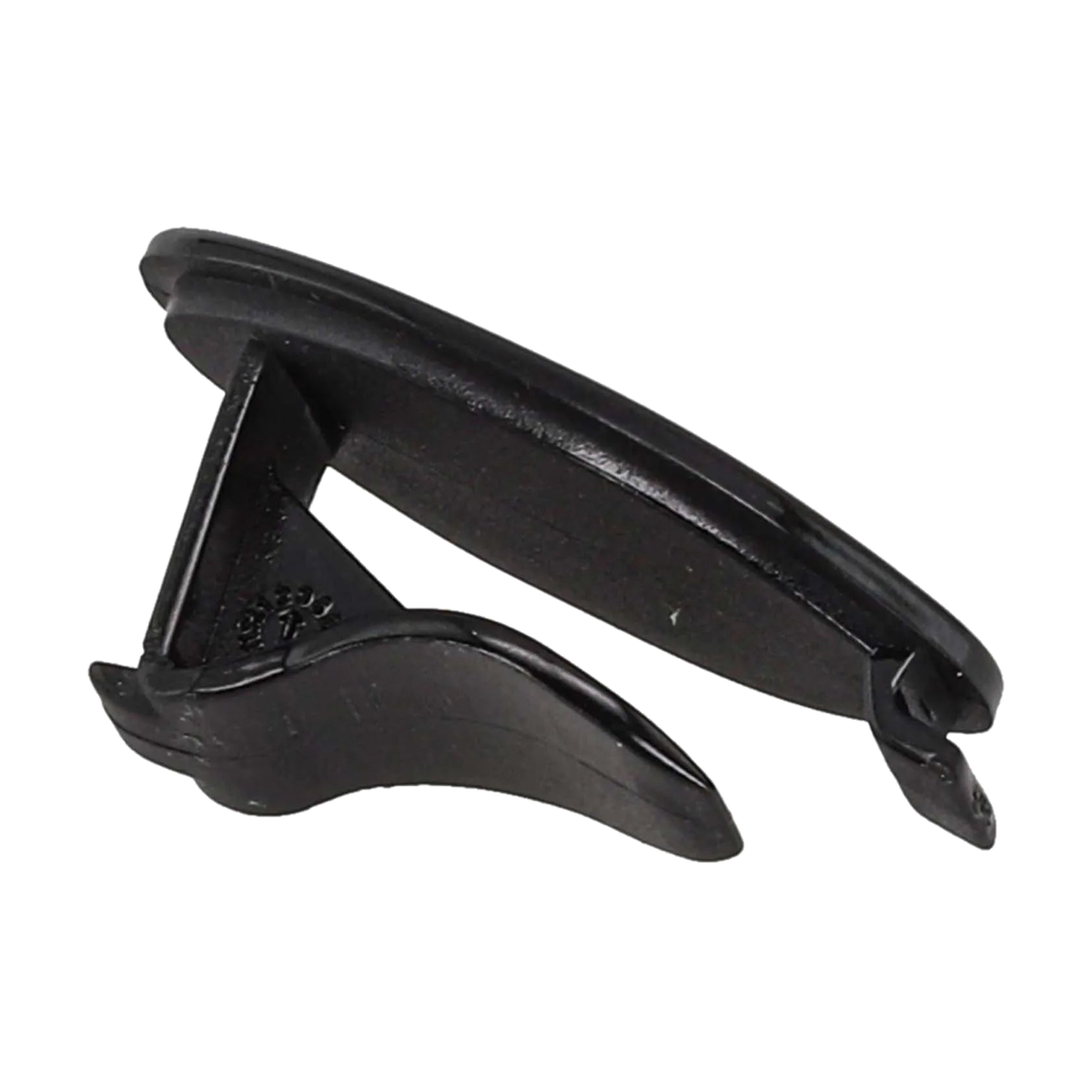 Underside view of the keyhole cap showing the mounting clip, for BMW G20, G30, G01, G05, G06 (2019-2023)