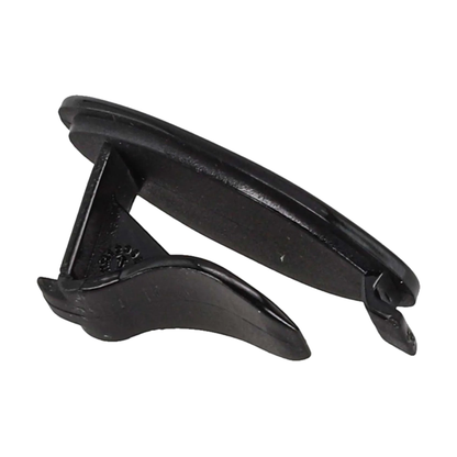 Underside view of the keyhole cap showing the mounting clip, for BMW G20, G30, G01, G05, G06 (2019-2023)
