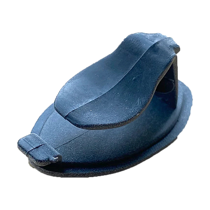 Underside view of front left door handle cap showing mounting clip for BMW G20, G30, G05, G07, G29, LHD (2017-2022)