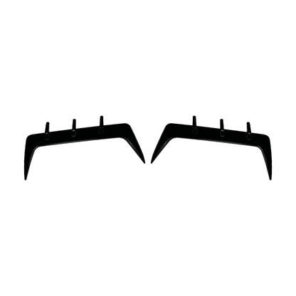 Glossy black rear bumper side vent trim pair for BMW 2 Series F74 M Sport (2024+)