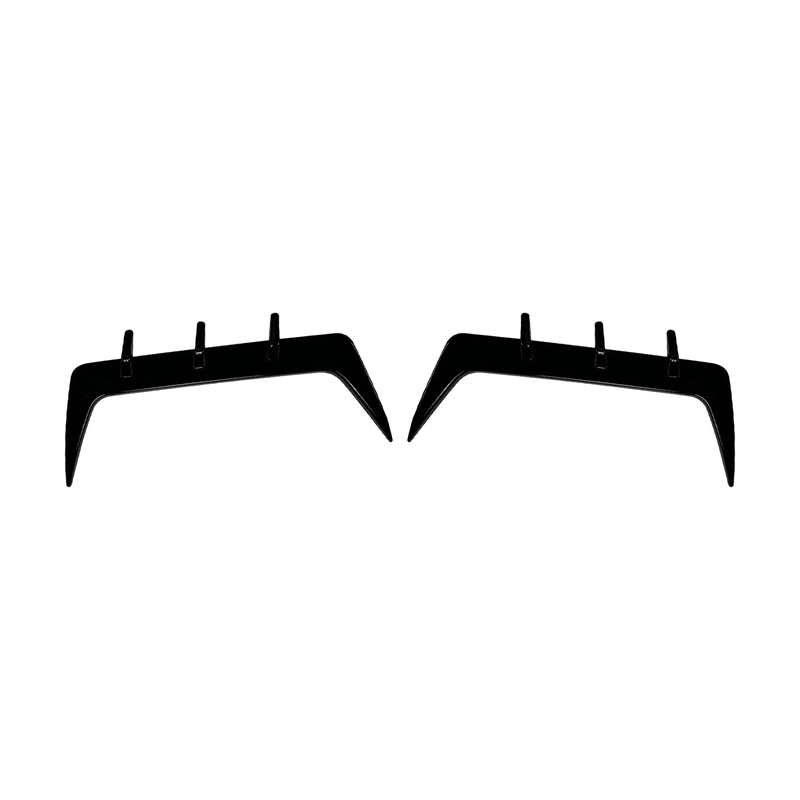 Glossy black rear bumper side vent trim pair for BMW 2 Series F74 M Sport (2024+)