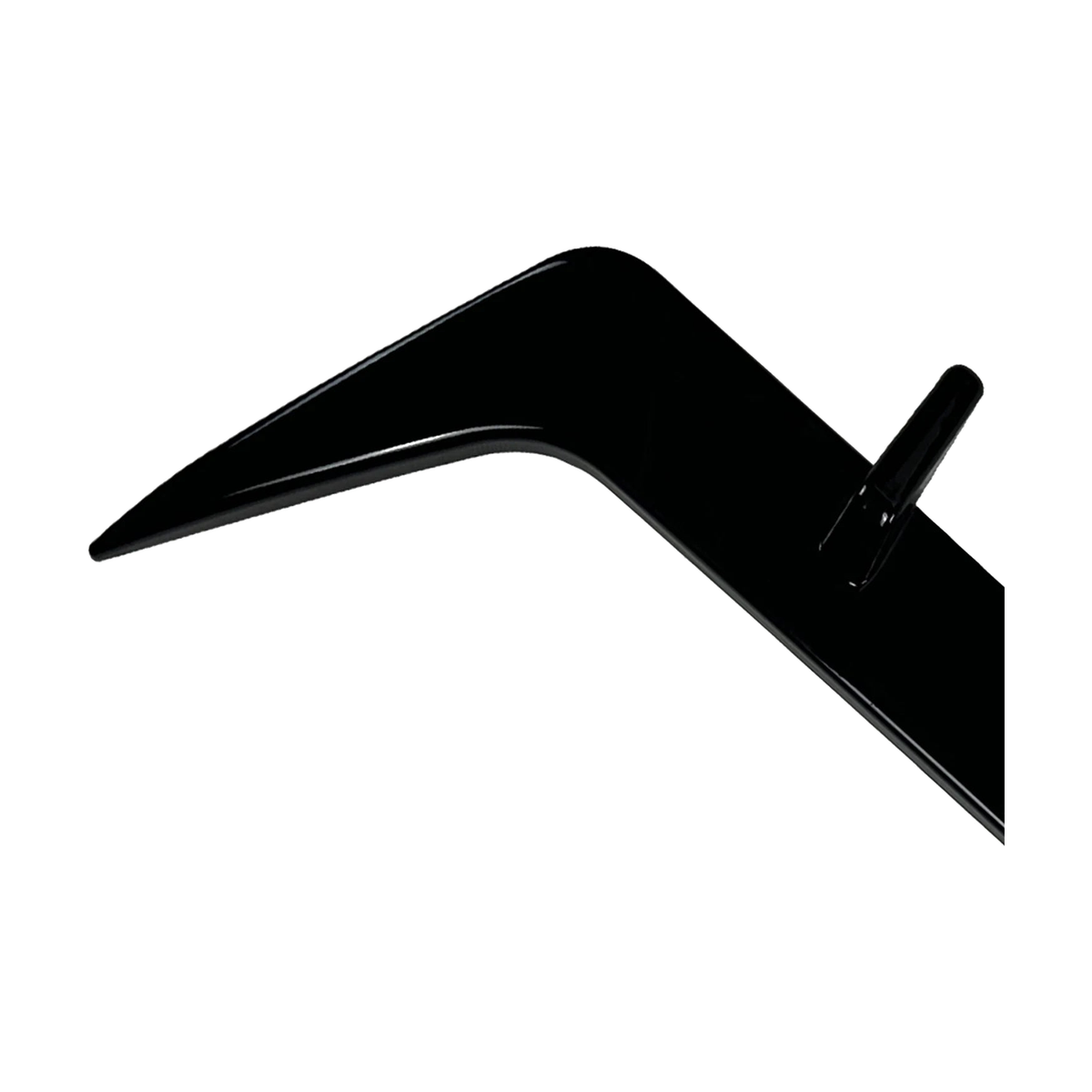 Glossy black rear bumper vent trim, close-up, for BMW 2 Series F74 M Sport (2024+)