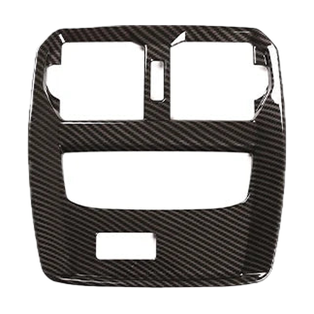 Carbon-look rear air vent panel cover, Style A, No. 3, for BMW 3 Series G20 LHD 2020-2022