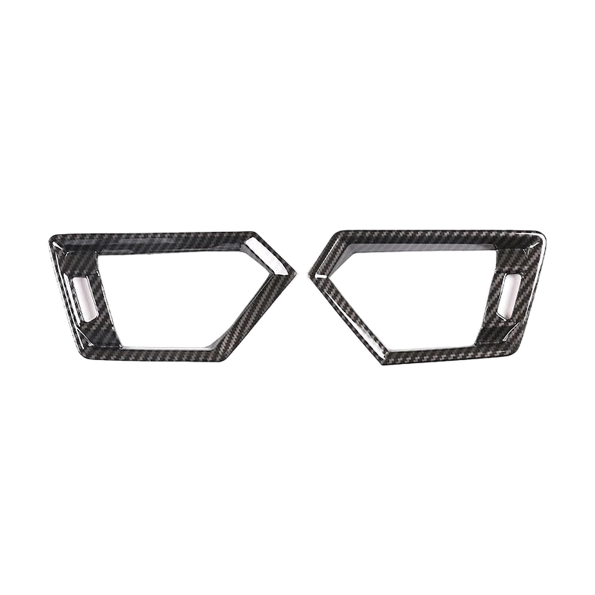 Carbon-look side dashboard air vent frame pair, No. 13, for BMW 3 Series G20 LHD 2020-2022