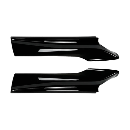 Gloss black side winglets pair for BMW 5 Series F10, F11 M Sport (2013-2016)