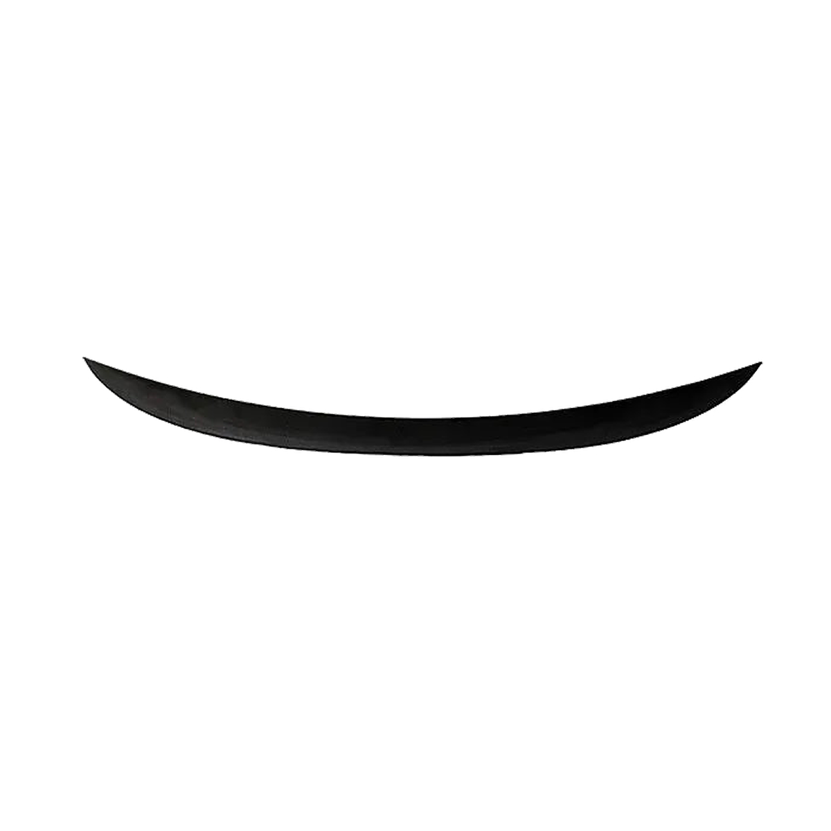 Carbon look MP style boot spoiler, full view, for BMW 5 Series F10 / F18 saloon (2010-2017)