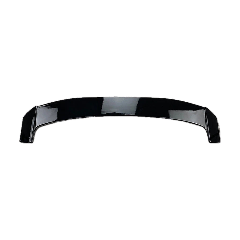 Gloss black rear roof spoiler for BMW 1 Series F20 / F21, front view