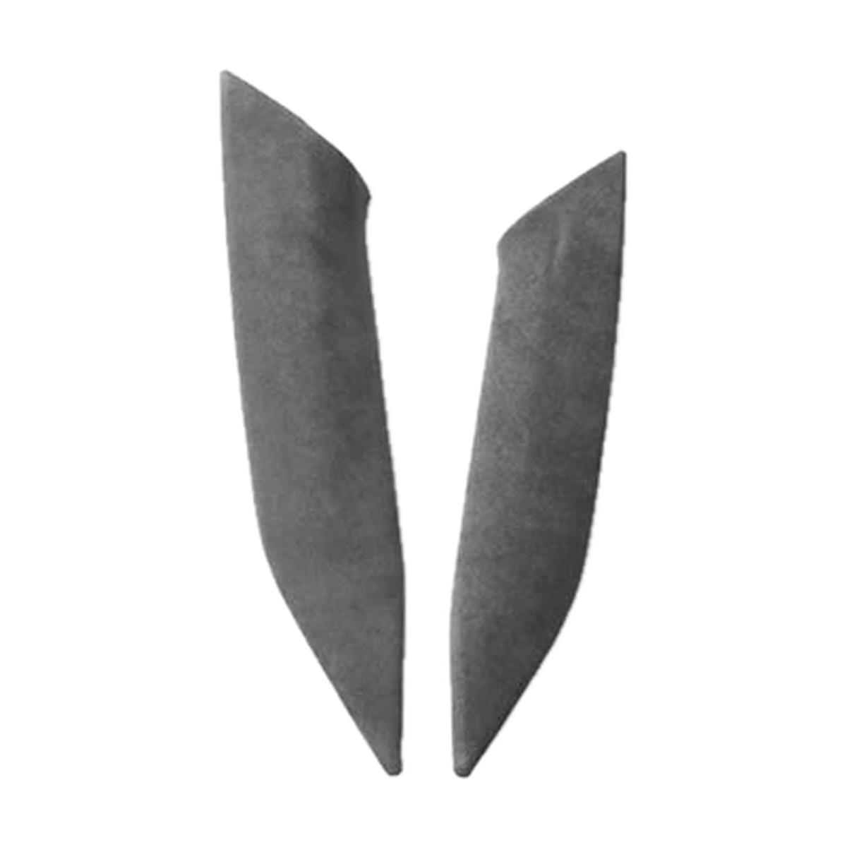 Pair of suede gear lever side trim covers, left hand drive, for BMW G20 / G28 / G23
