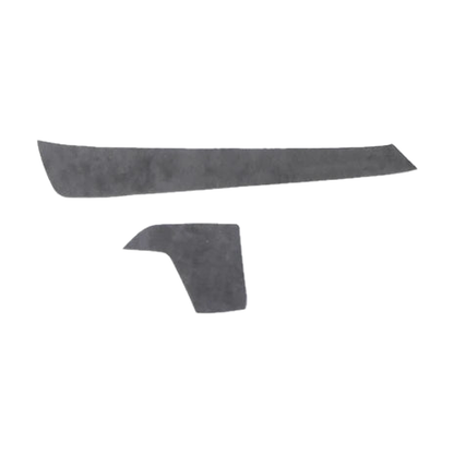 Suede dashboard trim strip and side panel cover, left hand drive, for BMW G20 / G28 / G23