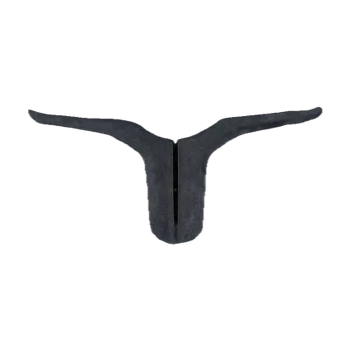 Dark grey Alcantara suede steering wheel trim strip for BMW G20 / G29 / G30, front view
