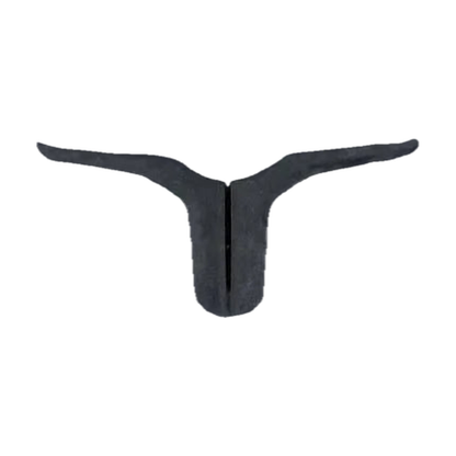 Dark grey Alcantara suede steering wheel trim strip for BMW G20 / G29 / G30, front view