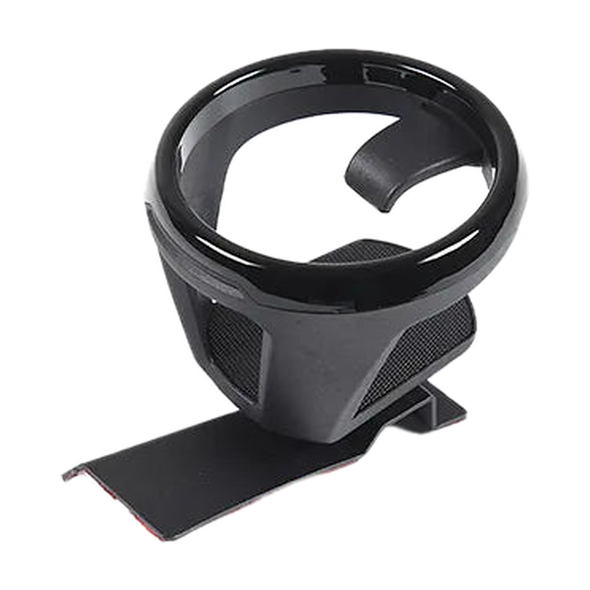 Black cup holder, right side, top angled view, for BMW Z4 E89 (2009-2015)