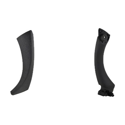 Black interior door pull handle set, left hand drive, for BMW 3 Series E90 / E91