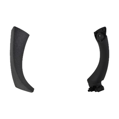 Black interior door pull handle set, right hand drive, for BMW 3 Series E90 / E91