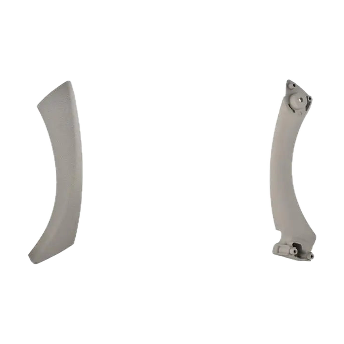 Gray interior door pull handle set, left hand drive, for BMW 3 Series E90 / E91