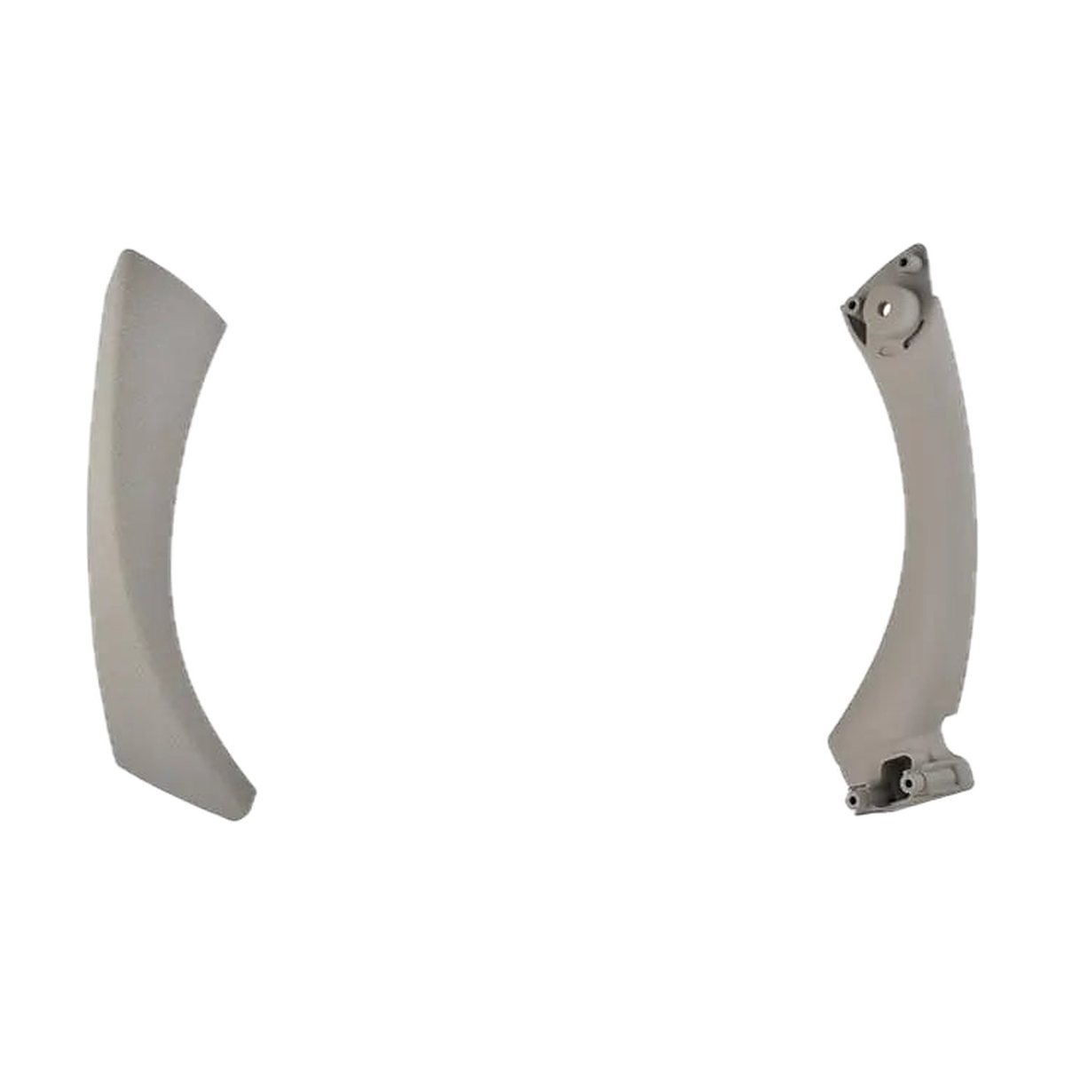 Gray interior door pull handle set, right hand drive, for BMW 3 Series E90 / E91