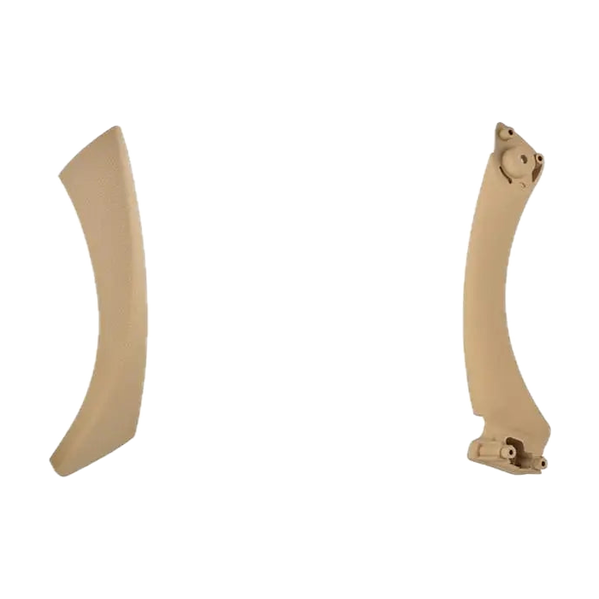 Beige interior door pull handle set, left hand drive, for BMW 3 Series E90 / E91
